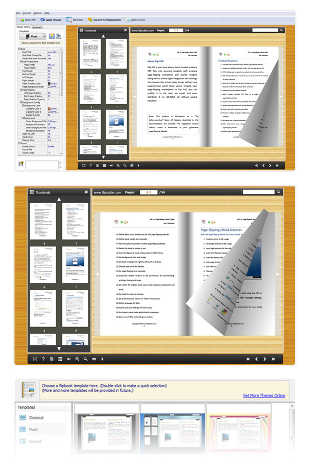 Windows 7 Brochure Flipbook maker for html5 2.0 full