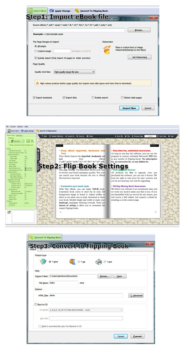 ebook_to_flash_brochure_steps