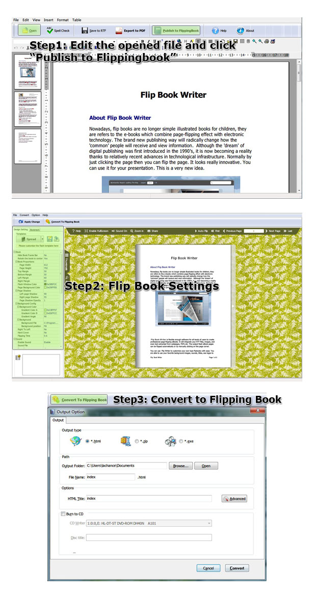 flash_brochure_writer_screenshots flash_brochure_writer_steps