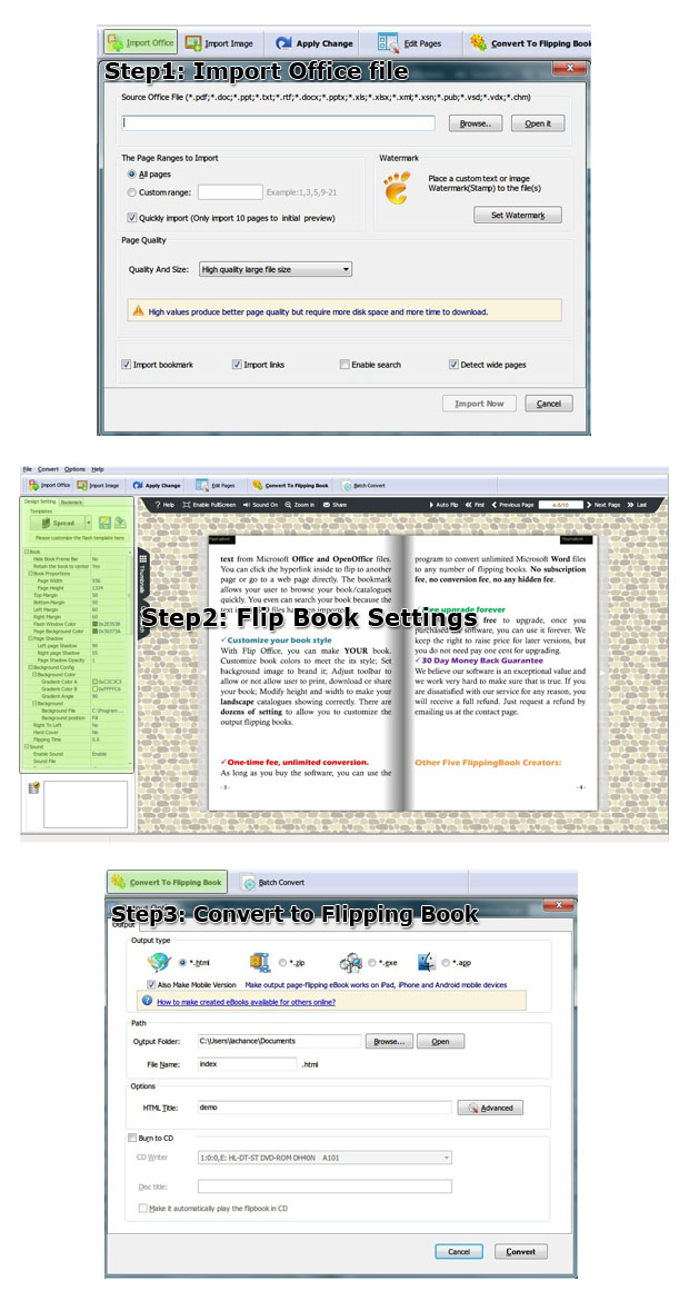 office_to_flash_brochure_pro_steps