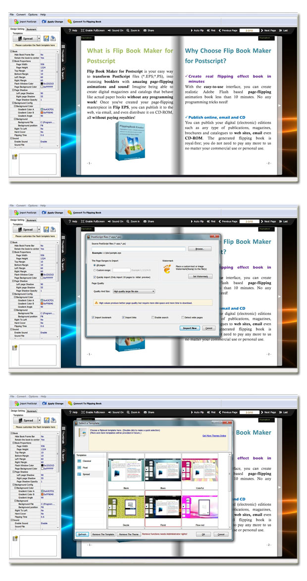 Windows 7 Postscript to Flash Brochure 2.0 full