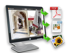 Scan to Flash Brochure other formats publish in PDF, image and TIFF